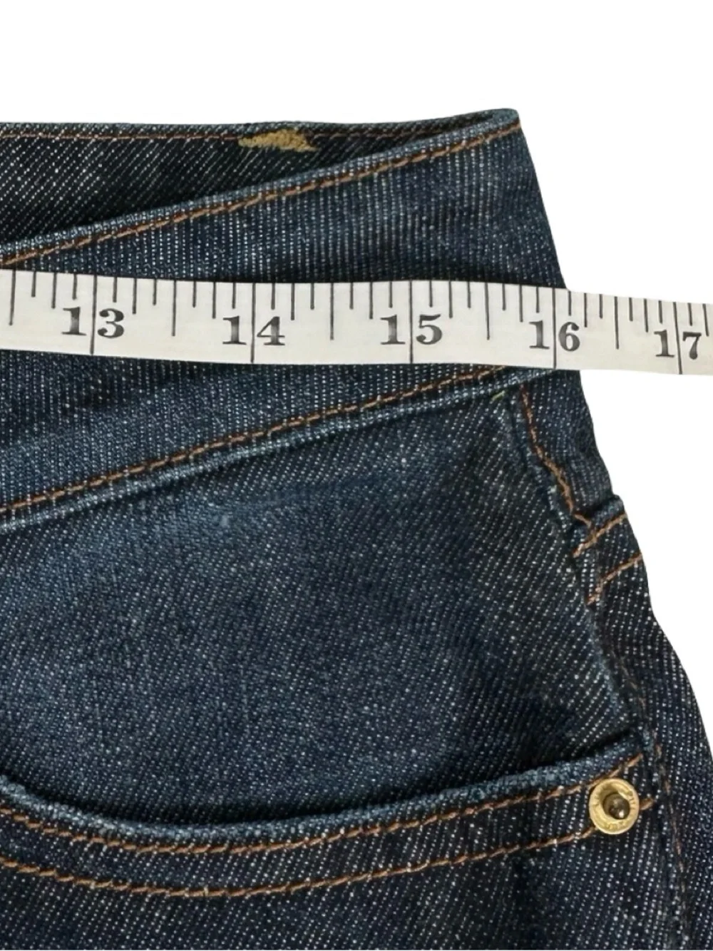 Lilly Pulitzer Main Line Fit Boot Cut High Rise Denim Blue Jeans Women’s Size 10